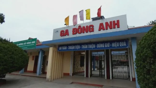 Giờ tàu chạy ga Đông Anh - Huyện Đông Anh Hà Nội