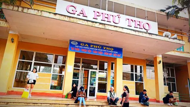 Đặt vé tàu tết online Phú Thọ đi Phú Thọ