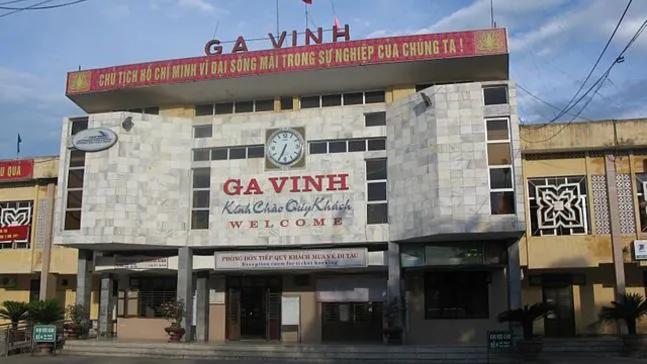 Giờ tàu chạy ga Vinh - Tp. Vinh Nghệ An